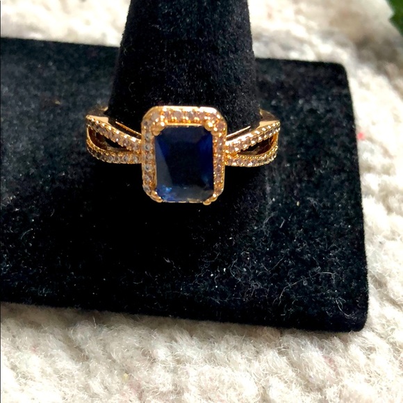 Blue stone ring - Picture 2 of 6